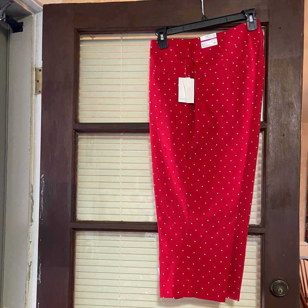 NWT Kim Rogers Plus Pull On Capri 14W